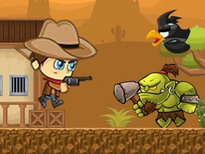 Cowboy Running Action Game
