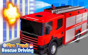 Fire Truck Rescue Driving Simulator Online Game - Ludoryx free online game
