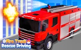 Fire Truck Rescue Driving Simulator Online Game