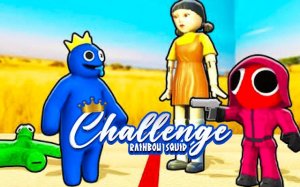 Rainbow Squid Challenge: Monster Defense Online Game - Ludoryx free online game