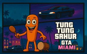 Tung Tung Sahur: GTA Miami - Ramadan Adventure Driving Game - Ludoryx free online game