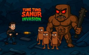 Tung Tung Sahur Invasion: Precision Survival Challenge Online Game - Ludoryx free online game