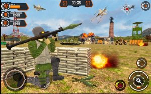 US Army Projectile Attack Defense Strategy Game - Ludoryx free online game