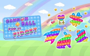 Cannon Ball & Pop It Fidget Puzzle Game Online - Ludoryx free online game