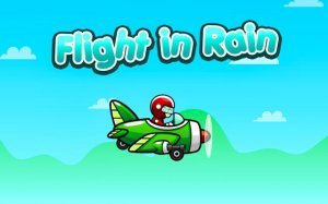 Flight in Rain - Arcade Flyer Online Game - Ludoryx free online game