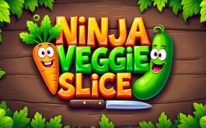 Ninja Veggie Slice - Free Online Slicing Puzzle Game - Ludoryx free online game