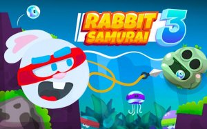 Rabbit Samurai 3: Hook & Harpoon Adventure Online Game - Ludoryx free online game