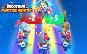Shoot Run: Monster Hunting - Parkour Precision Fighter Online Game - Ludoryx free online game