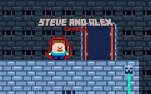 Steve and Alex Dungeons Escape Adventure Online Game - Ludoryx free online game