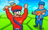 Tile Hex World Red vs Blue - Strategy Conquest Online Game
