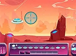 Galaxy Shooter Reflex Game