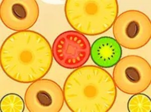 Fruit Merge Puzzle Challenge