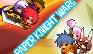 Paper Knight Wars Strategy Game